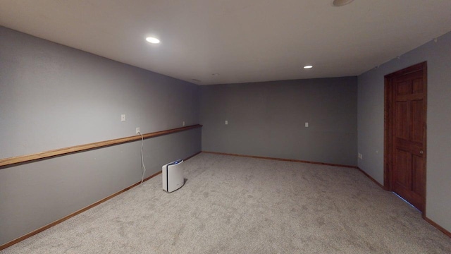 14190 Pineview Dr, Becker, MN 55308 - carpeted spare room with recessed lighting and baseboards