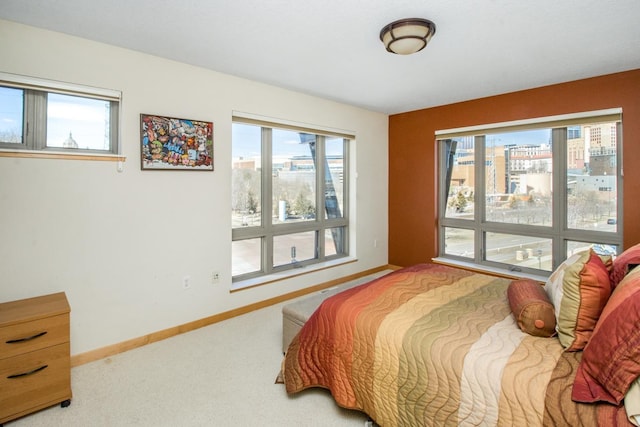 240 Spring St Unit 331, Saint Paul, MN 55102 - bedroom with baseboards, multiple windows, and carpet floors