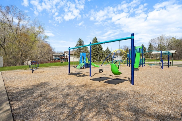 view of community playground