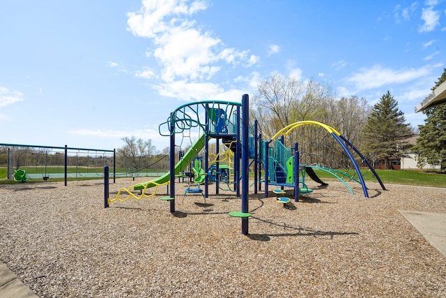 view of community playground