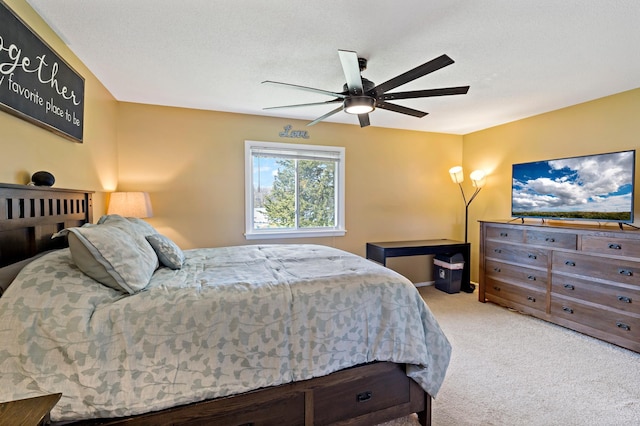 12329 Timber Ln, Maple Grove, MN 55369 - bedroom featuring carpet flooring and ceiling fan