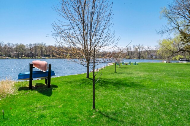12329 Timber Ln, Maple Grove, MN 55369 - view of property's community with a yard and a water view