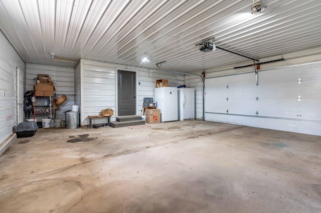 918 Division St, Elbow Lake, MN 56531 - garage with a garage door opener