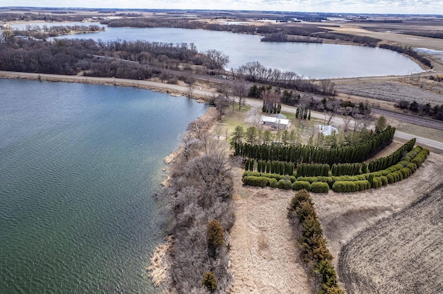 918 Division St, Elbow Lake, MN 56531 - drone / aerial view of a nearby body of water