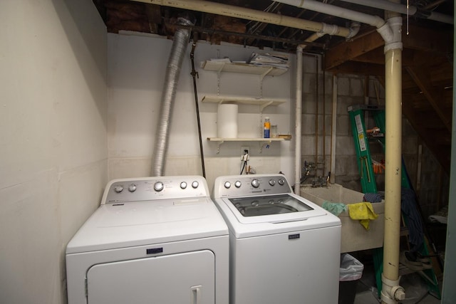794 Laurel Ave, Saint Paul, MN 55104 - laundry room with separate washer and dryer