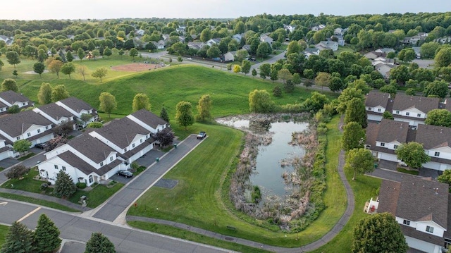 12626 43rd St NE, Saint Michael, MN 55376 - aerial view of property and surrounding area with a large body of water and nearby suburban area