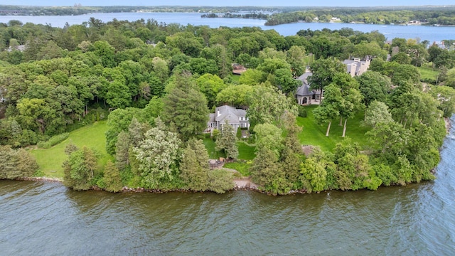 547 Harrington Rd, Wayzata, MN 55391 - aerial view of property and surrounding area featuring a large body of water