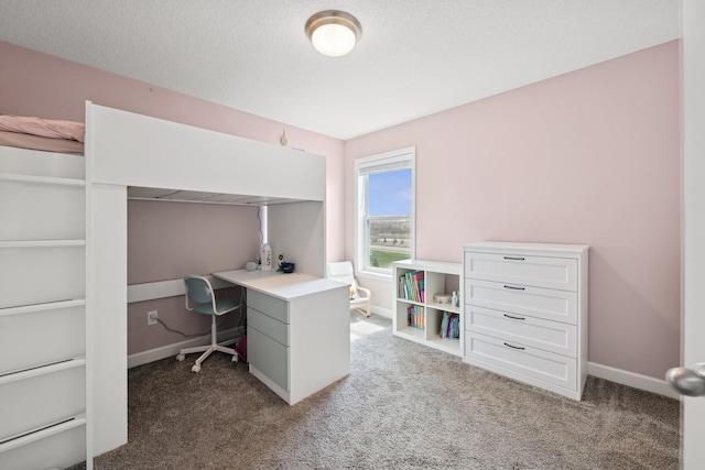 12985 Legacy Creek Pkwy NE, Blaine, MN 55449 - carpeted office space with baseboards and a textured ceiling