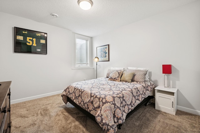 12985 Legacy Creek Pkwy NE, Blaine, MN 55449 - bedroom with carpet, baseboards, and a textured ceiling