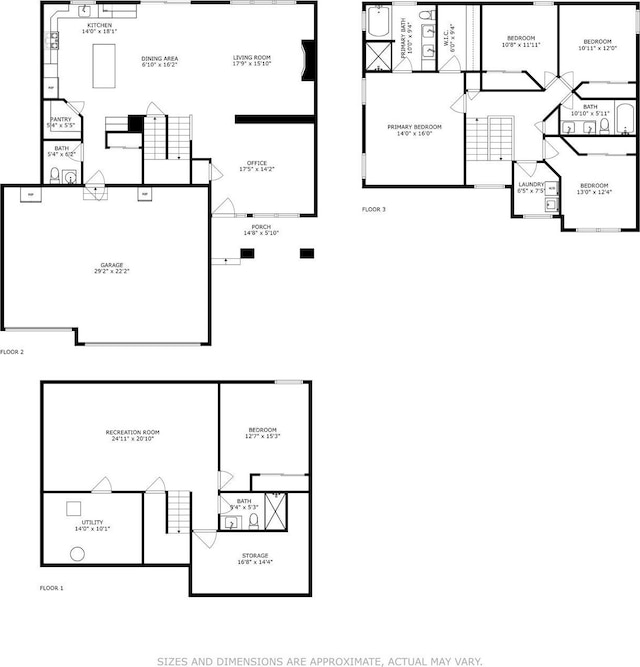 12985 Legacy Creek Pkwy NE, Blaine, MN 55449 - home floor plan