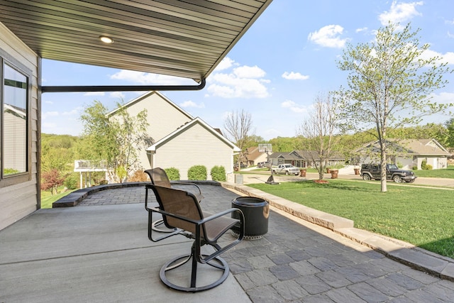 1302 Windrush Rd, Buffalo, MN 55313 - view of patio with a residential view