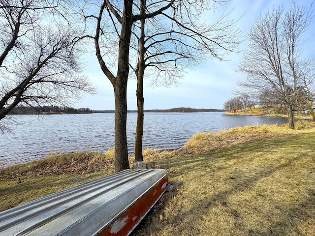 property view of water