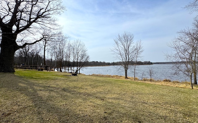 view of water feature