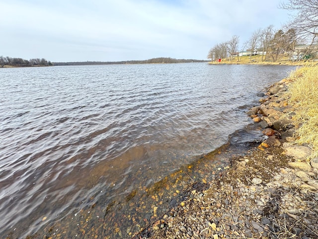 view of water feature
