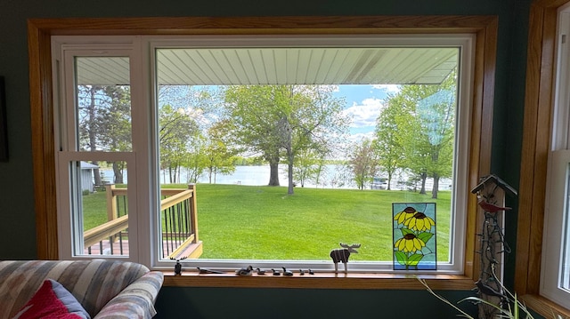 36777 311th Ln, Aitkin, MN 56431 - entryway with a water view