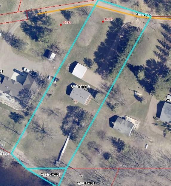 36777 311th Ln, Aitkin, MN 56431 - aerial map of property and surrounding area featuring property boundaries highlighted