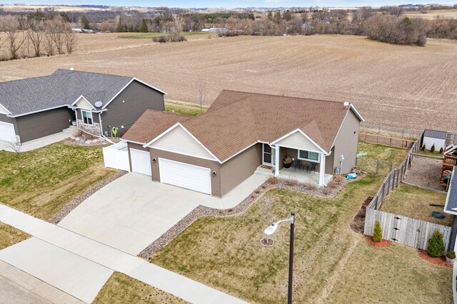 907 7th Ave, Wanamingo, MN 55983 - drone / aerial view with a rural view