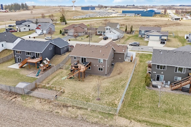 907 7th Ave, Wanamingo, MN 55983 - drone / aerial view with a residential view