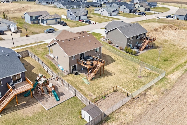 907 7th Ave, Wanamingo, MN 55983 - aerial perspective of suburban area