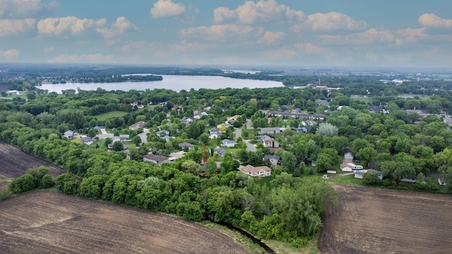 631 Pheasant Run, Winsted, MN 55395 - bird's eye view of a large body of water