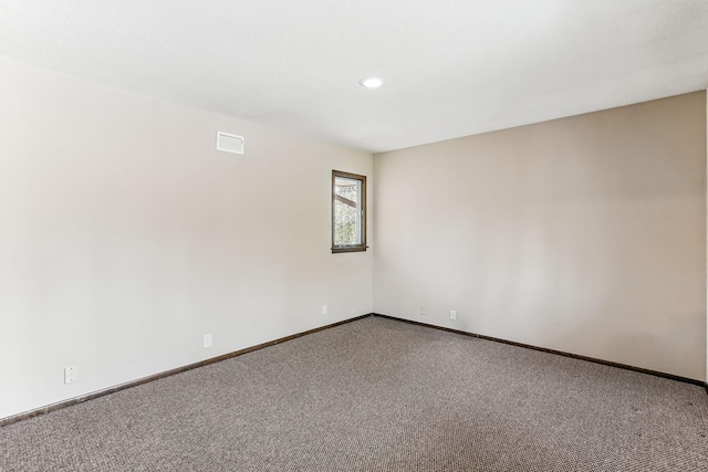 5411 Southwood Dr, Bloomington, MN 55437 - carpeted empty room with baseboards, recessed lighting, and visible vents
