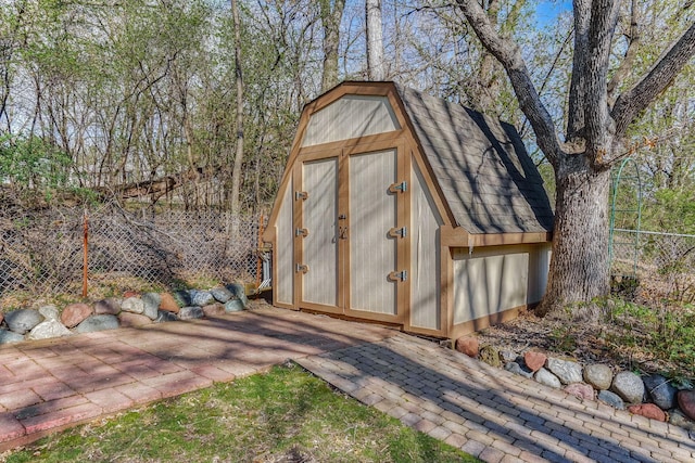 5411 Southwood Dr, Bloomington, MN 55437 - view of shed with fence