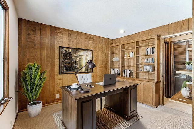 5411 Southwood Dr, Bloomington, MN 55437 - office space with wooden walls and light colored carpet