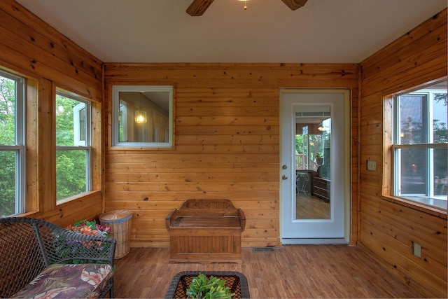 895 334th Ave NE, Cambridge, MN 55008 - sunroom / solarium with ceiling fan and plenty of natural light