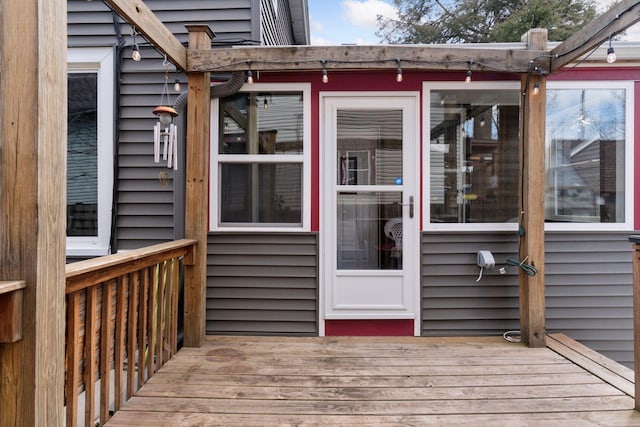 view of deck