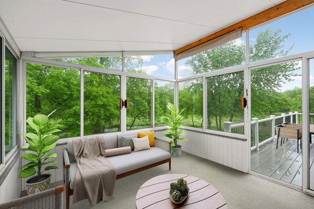 5410 Creek View Ln, Edina, MN 55439 - sunroom / solarium with view of scattered trees