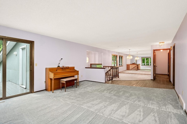 5410 Creek View Ln, Edina, MN 55439 - living area with carpet flooring and baseboards
