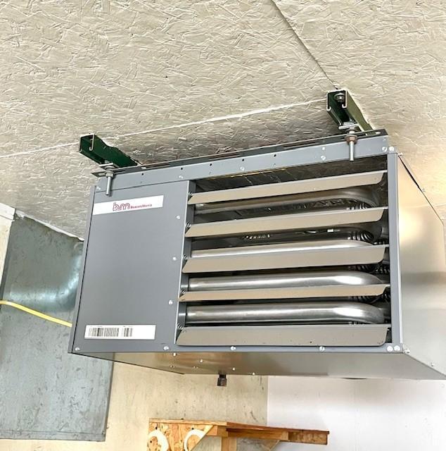 interior details with a heating unit
