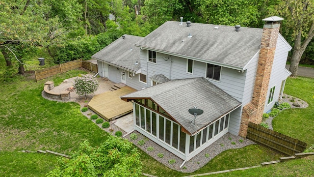 13982 Mount Ter, Minnetonka, MN 55345 - aerial view of property and surrounding area