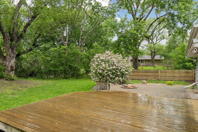 13982 Mount Ter, Minnetonka, MN 55345 - view of wooden terrace