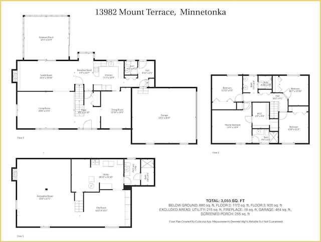 13982 Mount Ter, Minnetonka, MN 55345 - room layout