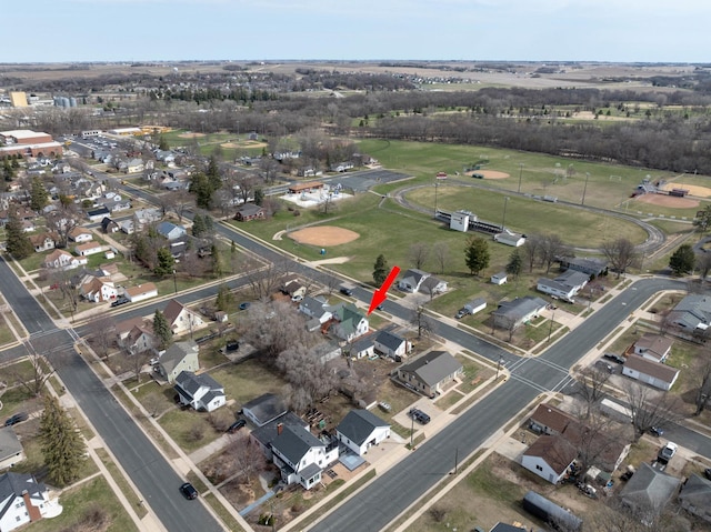 aerial view