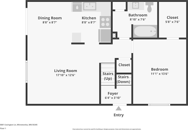 5881 Covington Ln, Minnetonka, MN 55345 - room layout