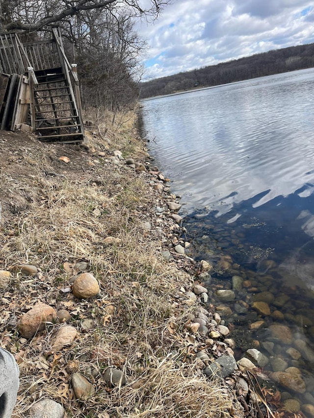 property view of water
