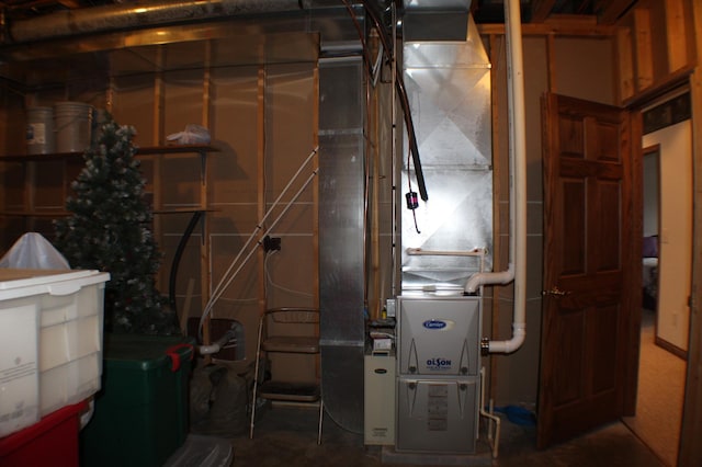 view of utility room