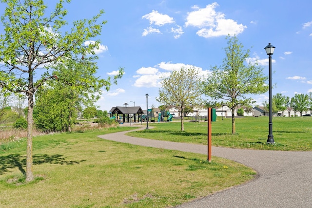 7371 Kalland Cir NE, Otsego, MN 55301 - surrounding community with a gazebo and a lawn