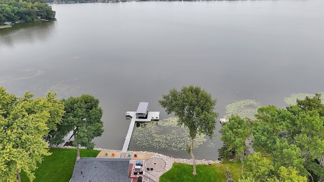 21008 654th Ave, Ellsworth Twp, MN 55355 - drone / aerial view of a large body of water