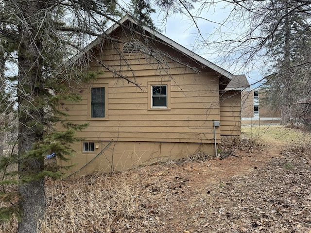 view of property exterior
