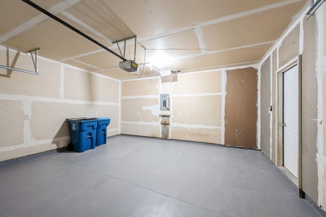 7615 Elm Grove Ave Unit 612, New Hope, MN 55428 - garage with electric panel and a garage door opener