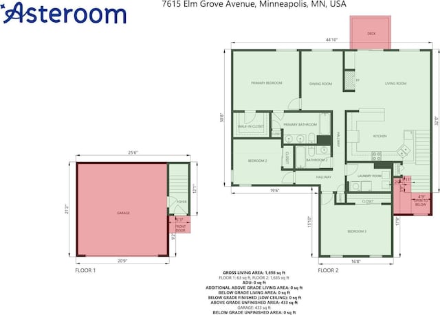 7615 Elm Grove Ave Unit 612, New Hope, MN 55428 - plan