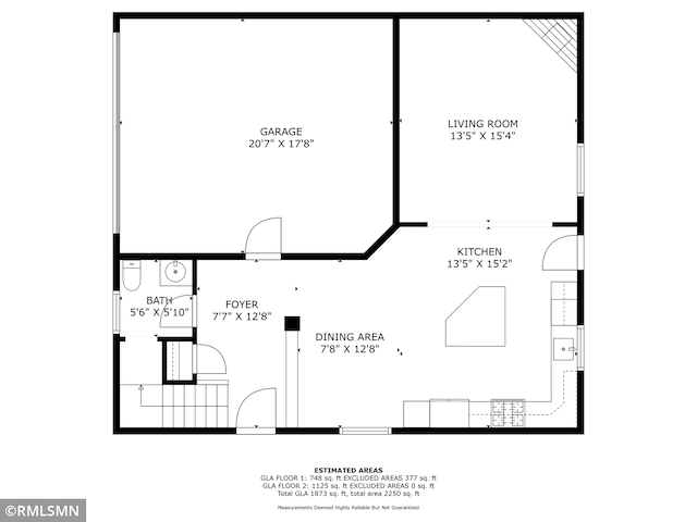 2173 Heron Ct, Lino Lakes, MN 55038 - floor plan