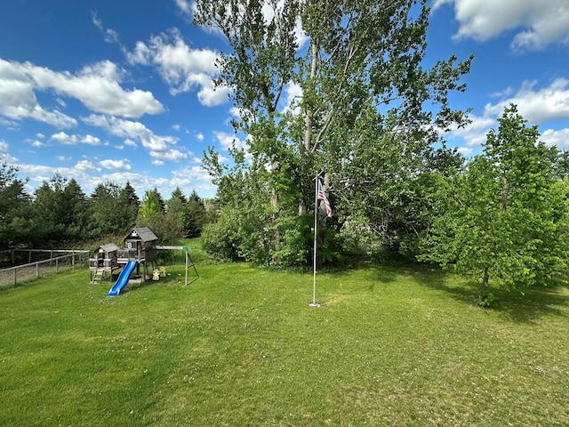 9808 Jenny Ln, Saint Wendel Twp, MN 56374 - view of yard featuring a playground