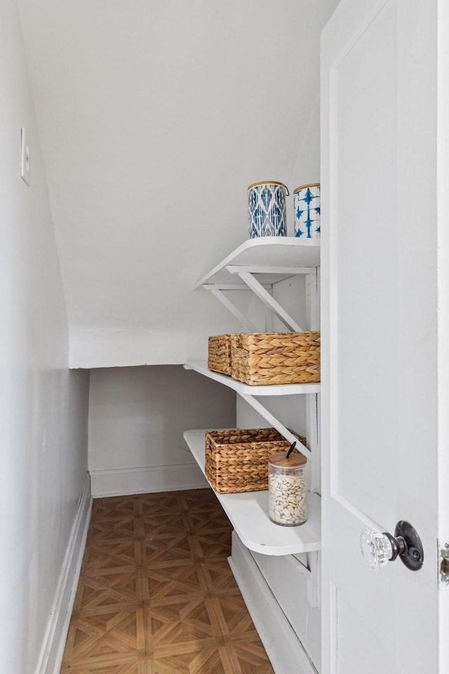 view of pantry