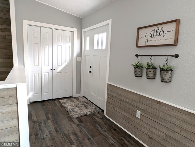 32255 County 21, Browerville, MN 56438 - entryway with dark wood finished floors