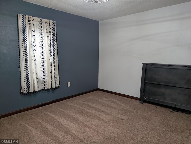 32255 County 21, Browerville, MN 56438 - empty room with carpet, baseboards, and a textured ceiling
