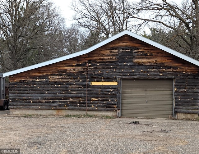 32255 County 21, Browerville, MN 56438 - view of garage